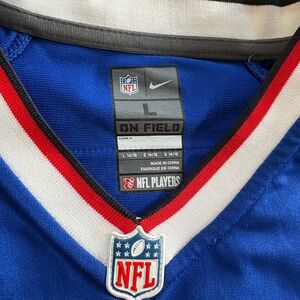 Nike NFL Blue and Red Jersey